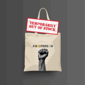 #OnePerson Tote Bag (Cream)