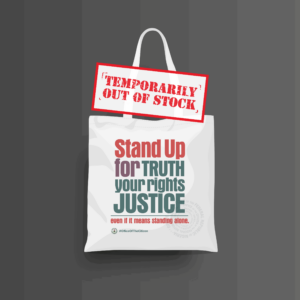 Stand Up Tote Bag (White)